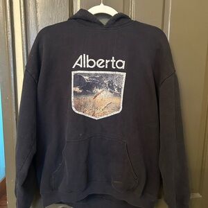 Gildan Black Alberta Hoodie